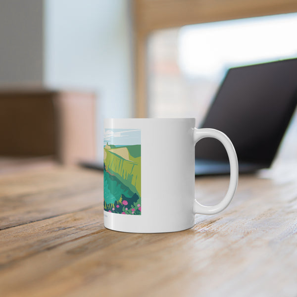 Blue Lagoon Aberiddi Ceramic Coffee Cup