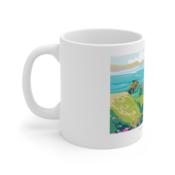 Blue Lagoon Aberiddi Ceramic Coffee Cup