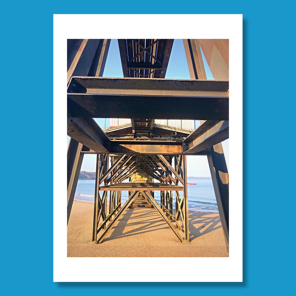 Old Lifeboat Station Tenby - A4 Print