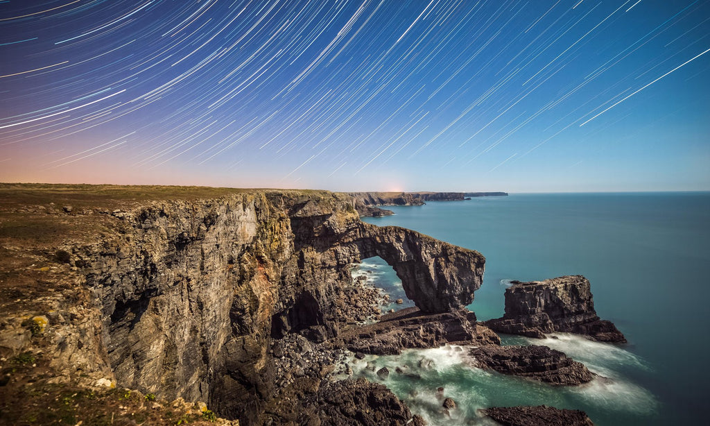 Stackpole Estate - One of the best places to stargaze in the UK according to the Guardian
