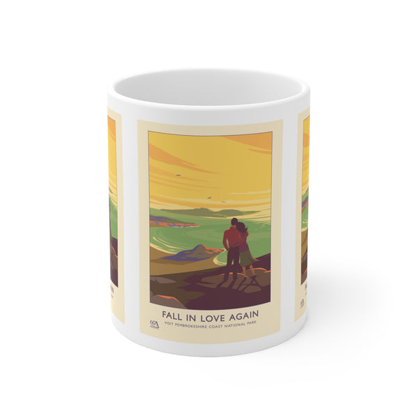 Fall In Love Again Ceramic Coffee Cup