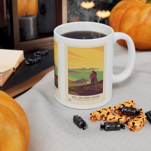 Fall In Love Again Ceramic Coffee Cup