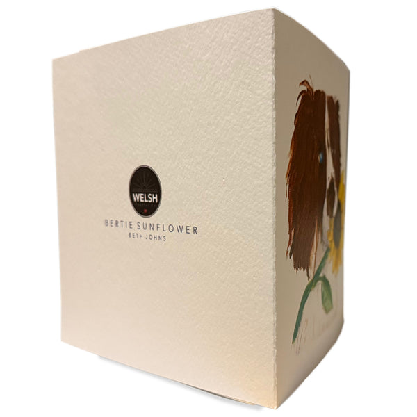 Bertie Among Sunflowers Art Card – Beth Johns