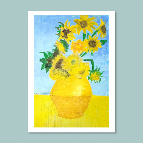Sunflowers — Beth Johns Art Card