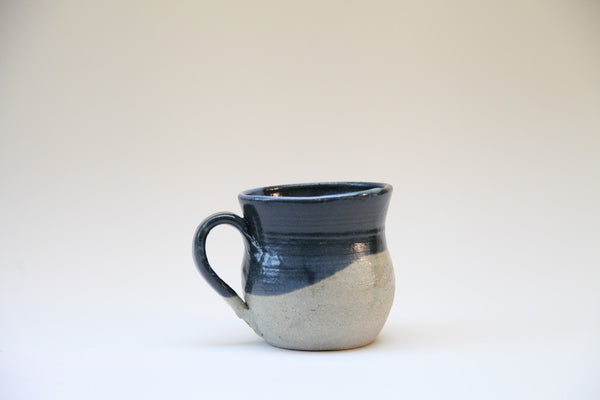 Blue Top Glazed Mug by Fishguard Pottery