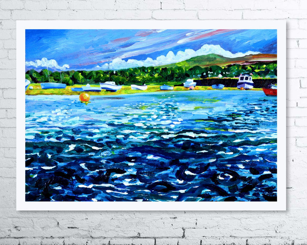 Neaptide, Newport - A3 Giclee Print