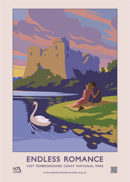 Pembrokeshire Coast National Park Endless Romance Poster